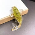 thumbnail image 1 of Creative Artificial Koi Fish Ornament Pretty Natural Crystal Desk Car Home Decor, 1 of 9