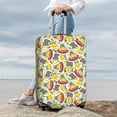 thumbnail image 7 of Fuzoiu Hippopotamus Print Suitcase Cover,Washable Luggage Covers for Suitcase,Elastic Luggage Protector Cover,Scratch Resistant Travel Suitcase Covers-Small, 7 of 7