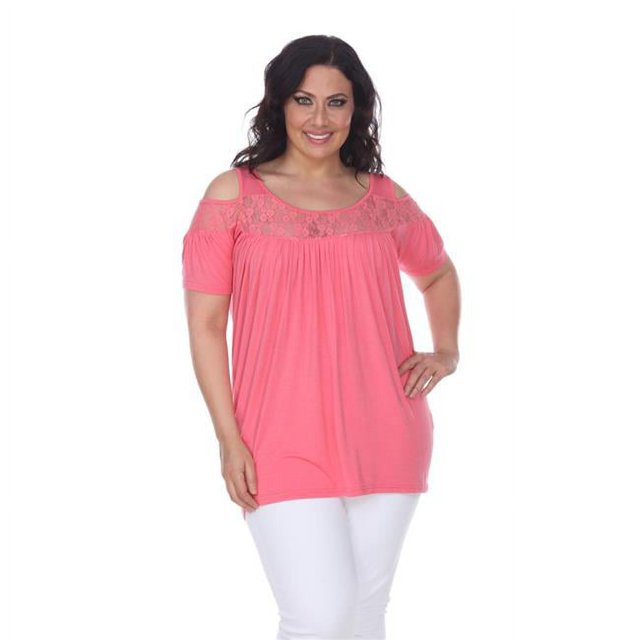 White Mark PS1204-05-3XL Plus Tunique Extra Grand & Haut, 05 - Corail - 3 Extra Grand