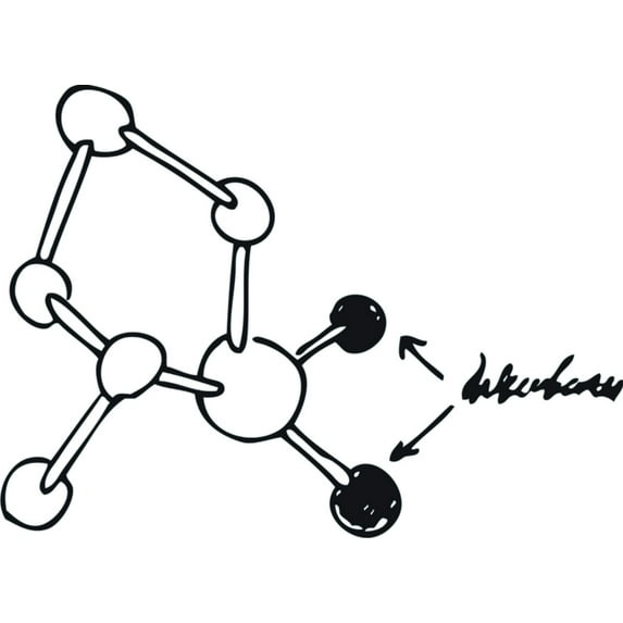 Do It Yourself Wall Decal Sticker Atoms Living Room Size: 12 X18"