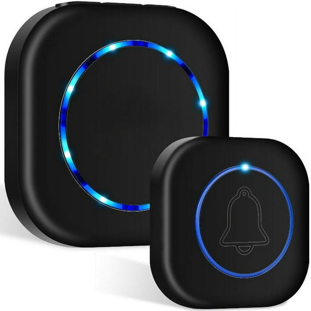 Timbre inalámbrico de alcance de 300 m, timbre inalámbrico, timbre enchufable IP55