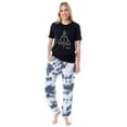 thumbnail image 5 of Harry Potter Womens' Deathly Hallows Wizarding World Sleep Pajama Set, 5 of 5