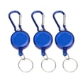 thumbnail image 1 of Porte-clés Cambrioleur Télescopique, Multifonction Durable 3PCS Rétractable Boucle de Porte-Clés Léger Compact pour l'Extérieur Bleu, Vert, Violet, 1 of 8