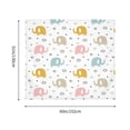 thumbnail image 3 of Sikiie Little Elephant tapestry wall hanging home decor for bedrooms, living rooms, dorms 60x51in, 3 of 6