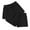 Black, variant on Women's 2 Pack Shorts Crossover Athletic Sports Running Shorts Workout Elastic Waist Casual Shorts