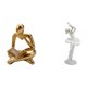 thumbnail image 1 of Figura de lector abstracto, adorno de escritorio, figura humana, estatua de bailarina, artesanía de resina, adecuada para regalar, decoración del, 1 of 8