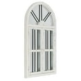 thumbnail image 4 of Arched Window Wall Mirror Cottage Chic White 42" x 25" by Aspire, 4 of 7