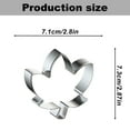 thumbnail image 3 of Stainless Cookie Cutters Set DIY Cake & Griddle Shapes For Creative Baking And Cooking, 3 of 4