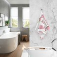 thumbnail image 2 of Yayeee 100% Cotton Hand Towels for Bathroom 16" x 28" Soft Absorbent Kitchen Towel, Pink Ice Cream, 2 of 7