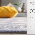 thumbnail image 5 of Safavieh Chelsea Alecia Geometric Area Rug, Ivory/Light Blue, 2'6" x 4', 5 of 11