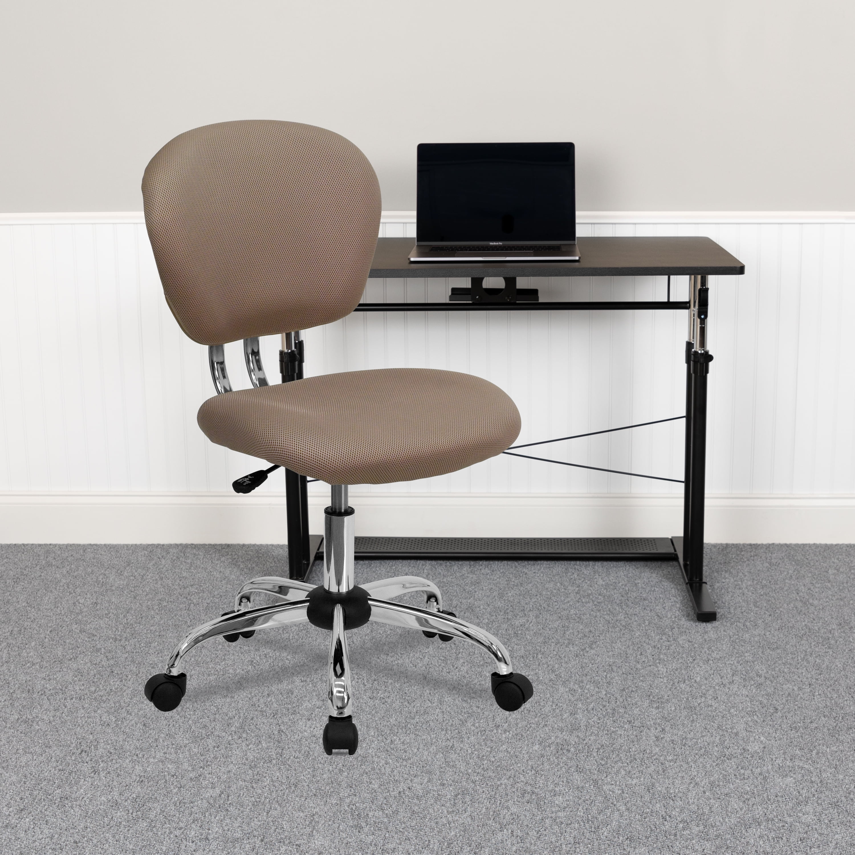 Flash Furniture MidBack Mesh Armless Task Chair