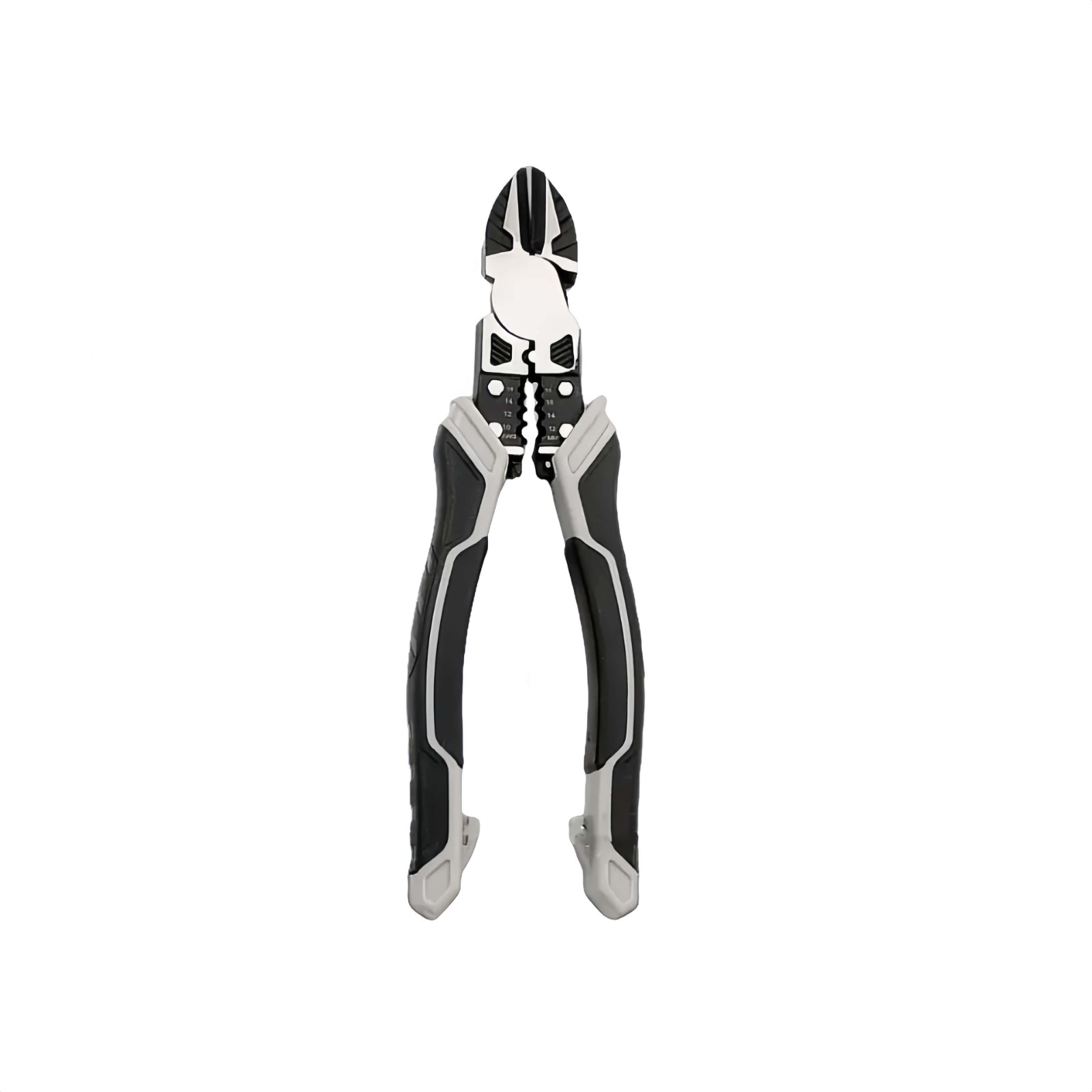 Multi-functional slotted pliers, slotting pliers, five-in-one multi-functional tool pliers, industrial grade, with PVC handle, professional manual tool, wire stripper and cutter