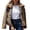 A, variant on Women Cheetah Leopard Print Lapel Fleece Jacket Fall Winter Long Sleeve Soft Plush Outerwear Coat Apparel Clothing A L