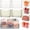 2L-Crystal Clear+ 2L-Green, variant on Crystal Clear Freezer Storage Bins, 4 Pack Clear Plastic Bins for Refrigerator and Pantry, Stackable with Handles for Frozen Food, Meat & Veggies