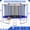 Blue / Metal, variant on FunMay 15FT Trampoline with Safety Enclosure Net for Outdoor Kids