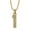 Gold 1, variant on Number Pendant Necklace with Gemstones Elegant Jewelry for Women, Perfect Gift for Birthday Anniversary Silver 5