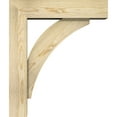 thumbnail image 3 of Ekena Millwork 6"W x 22"D x 26"H Thorton Block Rough Sawn Bracket w/ Offset Brace, Douglas Fir, 3 of 25