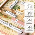 thumbnail image 5 of Mahjong Mat 31.5" x 31.5" Pair Ducks Floral Soft Watercolor Style Non-Slip Noise Reduction Mahjong Tiles Table Cover for Dominoes Poker Card Board and Tile Games, 5 of 6
