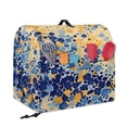 thumbnail image 2 of FOR U DESIGNS Dot Blue Yellow Kitchen Aid Mixer Cover Uv Protection Mixer Dust Covers Multi Pockets with Top Handle and Pocket Dust Cover for Stand Mixer or Coffee Maker - L, 2 of 8