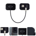 thumbnail image 1 of BRIGHTFUFU 1Pc Door Chain Safety Lock Black Window Limiter for Air Circulation and Family Protection, 1 of 8