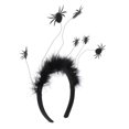 thumbnail image 4 of Nolvety Antenna Head s - Spiders Head - Diademas Noveas para La Fiesta de Halloween Divertido Aro de Pelo para Niños Y Adultos Baoblaze Aro para el cabello de sombreros de Navidad, 4 of 7