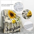 thumbnail image 3 of Sunflower Blanket Print Cozy Soft Warm Bed Couch Throw Blanket for Kids Adults Women Gift - You are My Sunshine 60"x80", 3 of 6