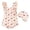 Pink, variant on Girls Swimsuit Swimwear Cute Ruffle Sleeve Swim Bow Printed One Piece Swimsuit for Toddler Kids Beach Pool