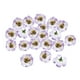 thumbnail image 2 of 20 piezas de artesanales adornos de tela flores de tela de poliéster de 40 mm para manualidades decoraciones de violeta claro BLESIY cabeza de flor de tela artificial, 2 of 8