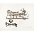 thumbnail image 2 of Ford, Samuel W. 14x12 Black Modern Framed Museum Art Print Titled - Weather Vane 1939, 2 of 4
