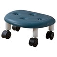 thumbnail image 2 of Low Rolling Stools Universal Wheel Small Swivel Stool High Weight Capacity, 2 of 7
