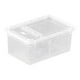thumbnail image 2 of Caja de alimentación para reptiles, caja de cría, transporte, terrario transparente portátil, jaula de hábitat Estilo A, 2 of 9