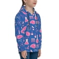 thumbnail image 3 of Haiem Science Experiment Pattern Boys Hoodie, Youth Pullover Hooded Sweatshirt, Kangaroo Pocket Hoodie for Kids Girls -Large, 3 of 6