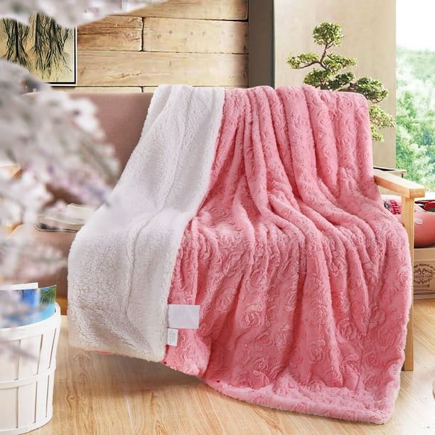 DaDa Bedding Luxury Rose Buds Blushing Luxe Soft Warm Cozy ...