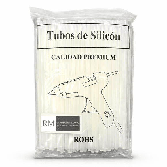 Silicon En Barra Delgado Para Pistola Bolsa De 1kg Oficina Escolar