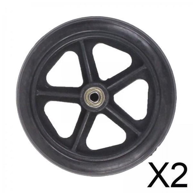 Rueda para silla de ruedas,Reemplazo de ruedas delanteras para silla de ruedas,Reemplazo de rueda delantera para silla de ruedas Fácil instalación