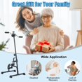 thumbnail image 3 of Piweml Pedal Exerciser Bike for Seniors, Hand Arm Leg and Knee Physical Therapy Peddler Exercise Equipment, Adjustable Elderly Recovery Home Exercise Bike for Total with Monitor, 3 of 10