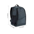 thumbnail image 3 of Mochila Para Laptop Y Cámara Fotográfica Premium Tec4Home T4H-FC-03 Gris, 3 of 3