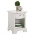 thumbnail image 1 of Homestyles Naples Wood Nightstand in Off White, 1 of 27