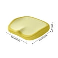 thumbnail image 2 of Ergonomic Memory Foam Seat Cushion with Comfort Support Pillow for Chair Car and Desk Stool Long Sitting, 2 of 6
