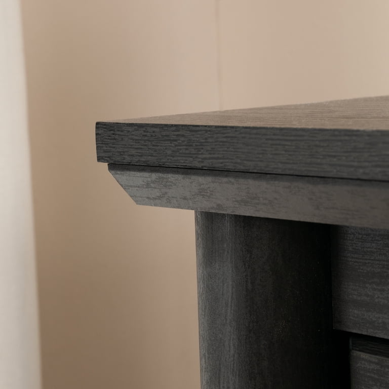 My Texas House Monroe 6-Drawer Dresser, Raven Black Oak Finish