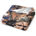 thumbnail image 3 of Super Soft Throw Blanket Rhea and Ripley Blanket Air Conditioning Flannel Blanket Super Soft Cozy Warm Plush for Sofa Living Room Bedroom 30x40 in, 3 of 6