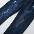 thumbnail image 6 of Usaibhir Boys Distressed Jeans, Big Boy & Little Kids Stretch Slim Fit Pants, Ripped Denim Jeans for Boys 2-10 Years, 6 of 9