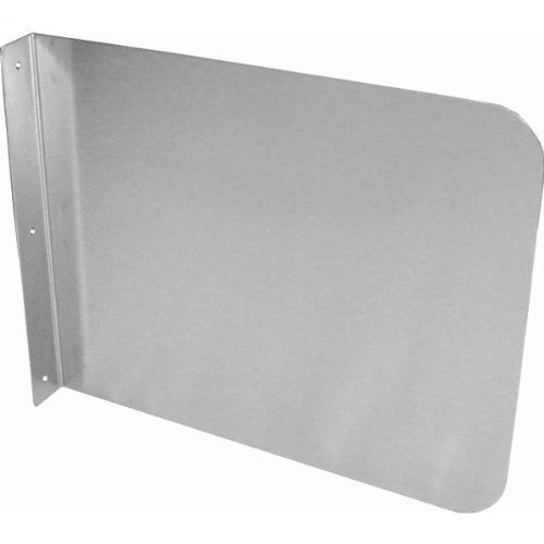 ACE Stainless Steel Wall Mount Splash Guard for Commercial Restaurant Hand Sink and Compartment Prep Sink, NSF Certified (20" W x 20" H)