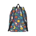 thumbnail image 7 of Easygd Cartoon Space Canvas Backpack: Stylish, Lightweight, and Versatile with Large Capacity and Adjustable Straps –, 7 of 7
