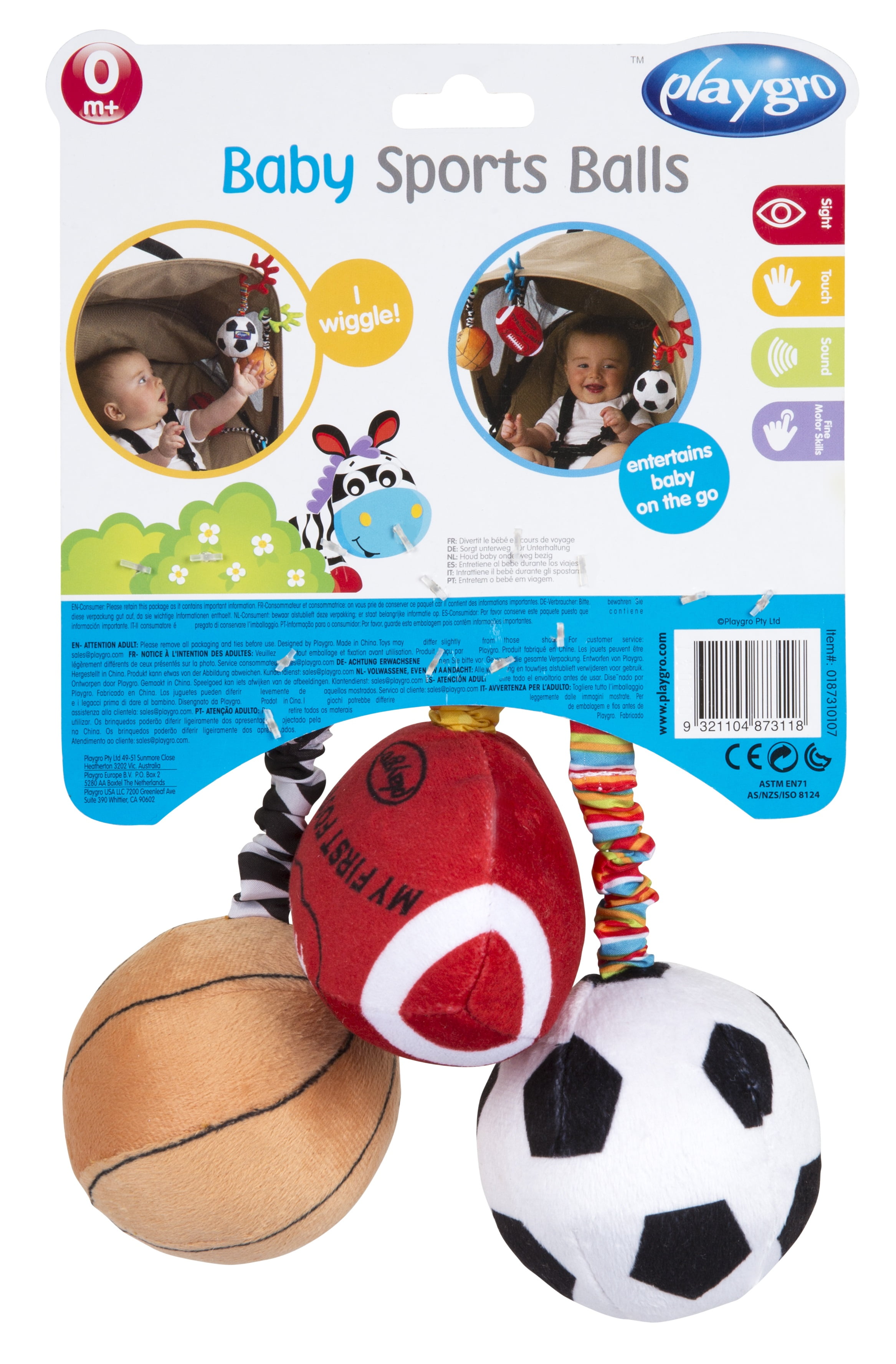 Playgro baby sports balls sales