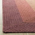 thumbnail image 3 of SAFAVIEH Braided Morgan Bordered Cotton Reversible Area Rug, Multi, 5' x 8', 3 of 10