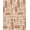 Beige, Pattern 3, variant on ODIKA 4'x6' Navy Blue Art Geometric Sparkle Washable Area Rug Vintage Style With Ornate Stepped Frame And Central Star Motif for Dorm Room, Small Living Stain Resistant Low Profile, Easy Care