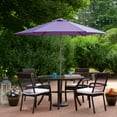 thumbnail image 4 of Northlight 7.5ft Outdoor Patio Market Umbrella with Hand Crank Purple, 4 of 5