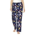 thumbnail image 2 of Lsque Colorful Jellyfish Print Women's Pajama Pants, Lounge Pant - Comfortable Home Wear,Elastic Waistband, Stylish Design-Large, 2 of 9