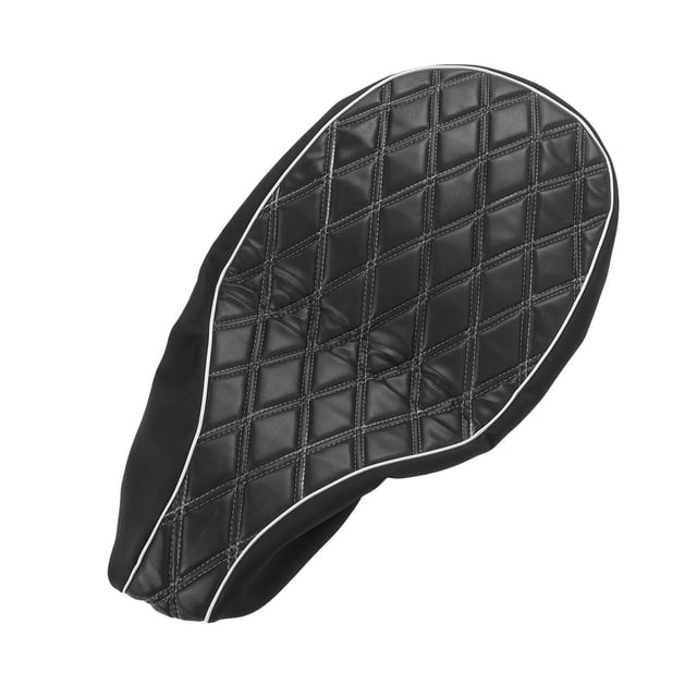 Saddle Leather Cover Cushion Cover, Comfortable Saddle Leather Cover Simple Antislip For Motorcycle Modification Replacement For 125/150 Sprint Fast Ts Black